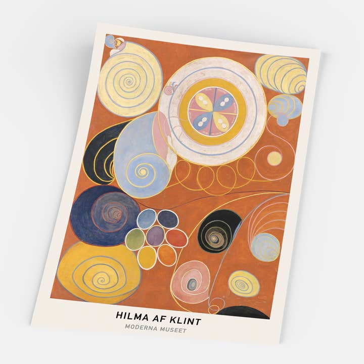 Gustave - Wholesale Art Print - Hilma af Klint, They Tens Mainstay IV1