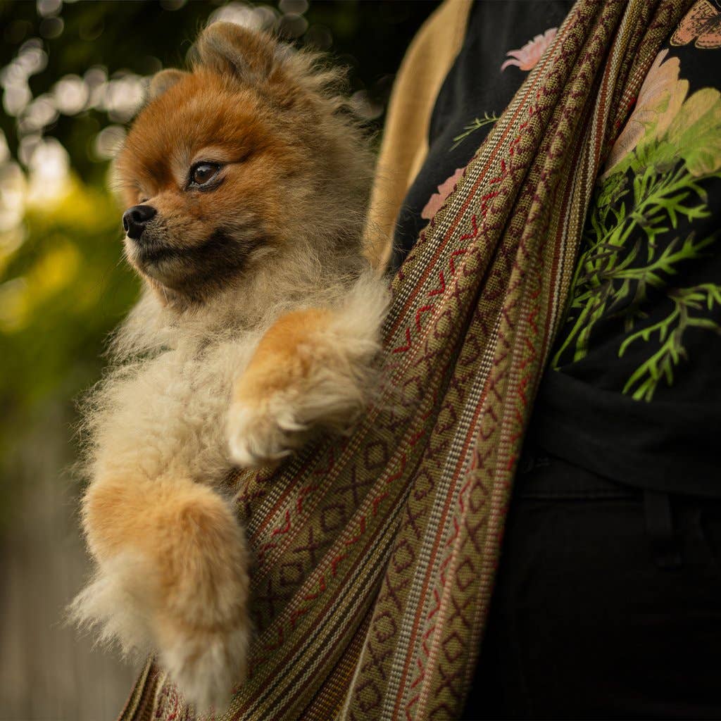 Walking Palm - Wholesale Pet Carrier - Cat/Dog - Dog Sling - Moab Woven2