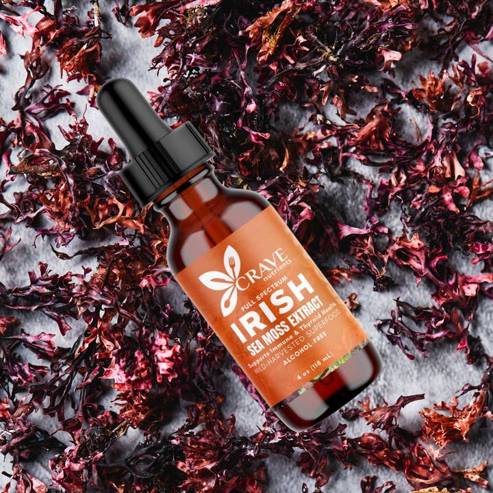 Beauty Gate Cosmetics – Suplemento/vitamina oral por atacado – Crave Nutrients Extrato de Musgo Irlandês2