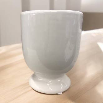 Posies - Wholesale Vase - White Flower Compote Vase0