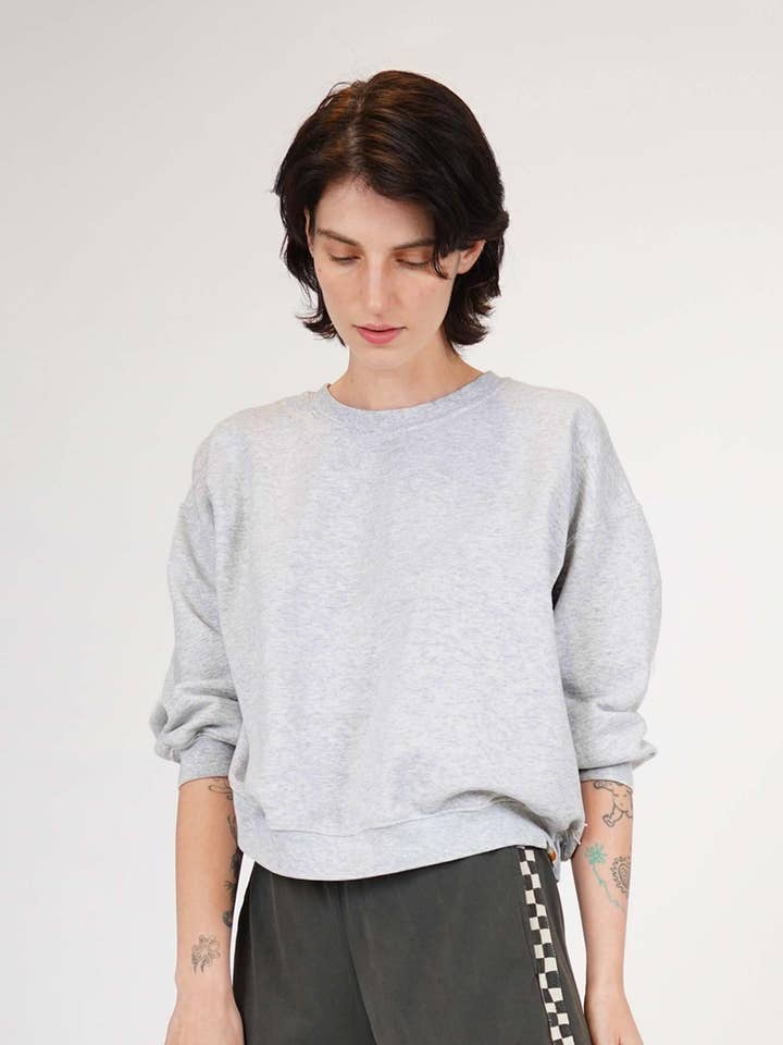 Studio Puff Shorty Sweatshirt for wholesale by Ragabond Studio
