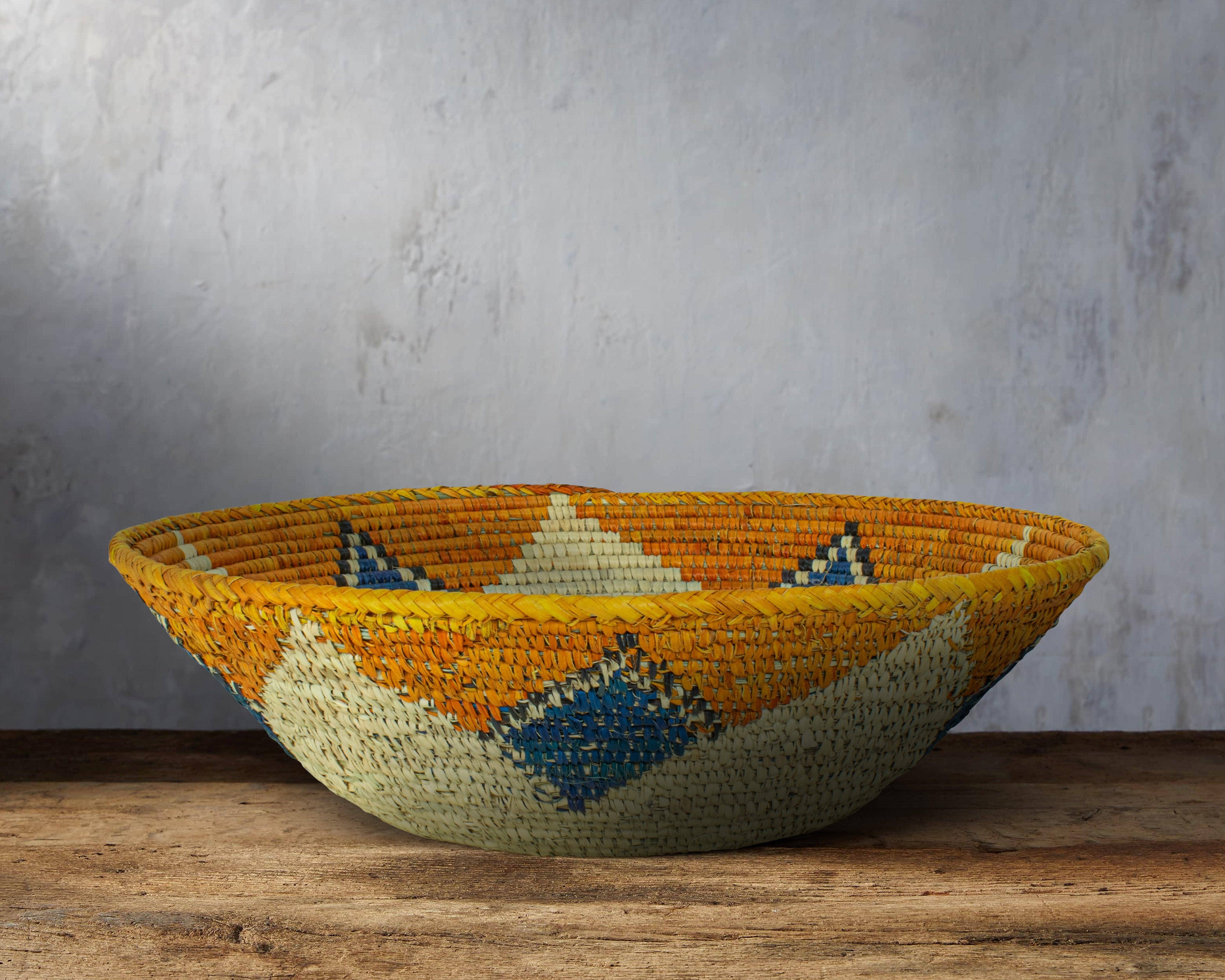 ArtisanalEmporiumLLC - Wholesale Basket - 16 Inch Handwoven Hanging & Storage Bowls1