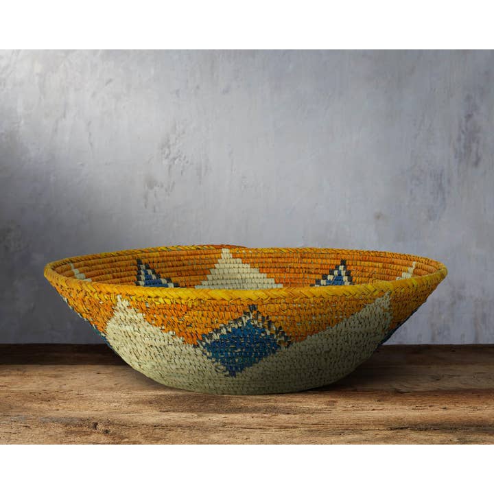 ArtisanalEmporiumLLC - Wholesale Basket - 16 Inch Handwoven Hanging & Storage Bowls1