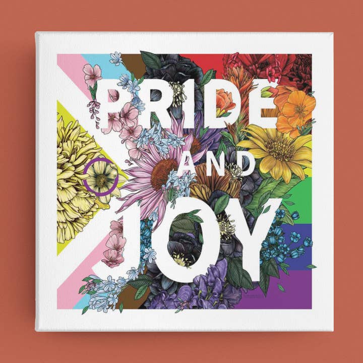 Pride & Joy Wall Art | LGBTQ+ Pride Poster for wholesale by Transpainter