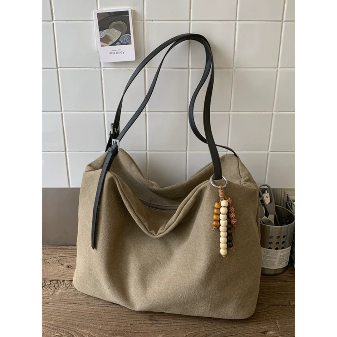 UNISHE – Engroshandel Tote bag - Dame – Trendy Lærred Enkel Casual Stor Skuldertaske ZK36854