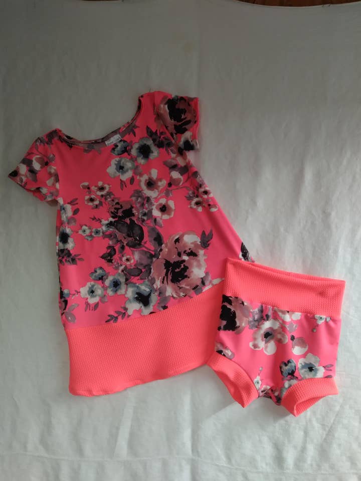 Emily Dress with Bummie outfit for wholesale by Athena's Custom Design