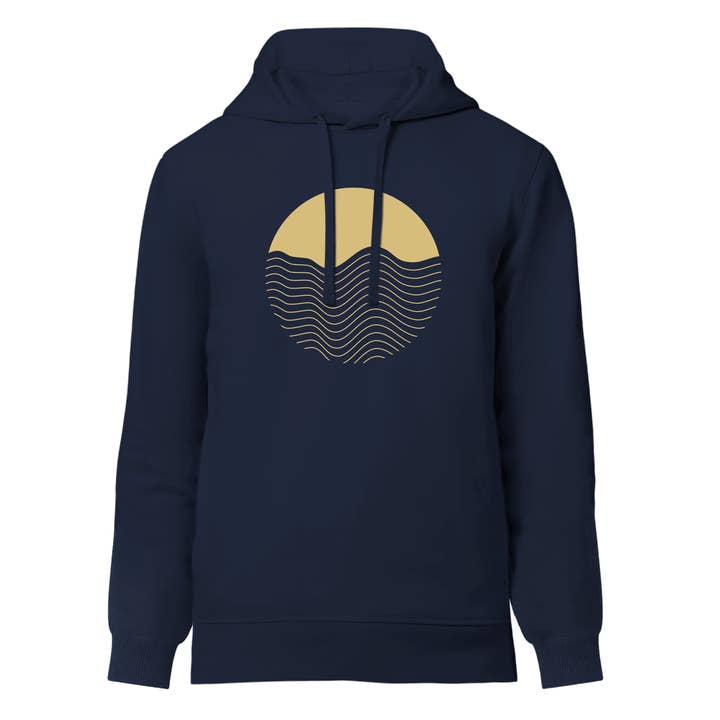 Oceanic Ripples - Hoodie for wholesale by North Adams