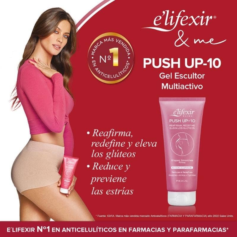 Laboratorios Phergal – wholesale Body cream/lotion – Elifexir Push Up-10 Buttock Firming Cream 200Ml3