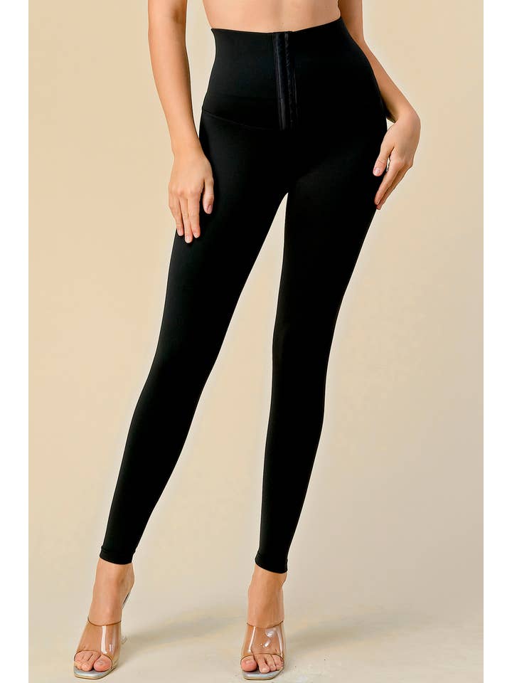 Zwart TC05 Faja Hook & Eye Tape Tummy Control broek voor groothandel op Faire3