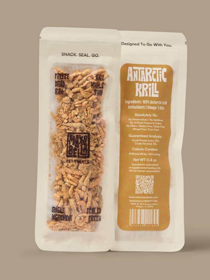Freeze-Dried Antarctic Kril for wholesale by Max & Bella
