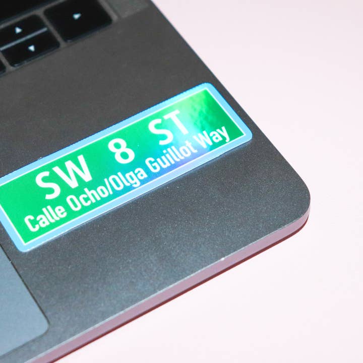 Espyz Studio - Wholesale Sticker - Calle Ocho Sticker - The 305 - Latina Miami - Made In Dade3