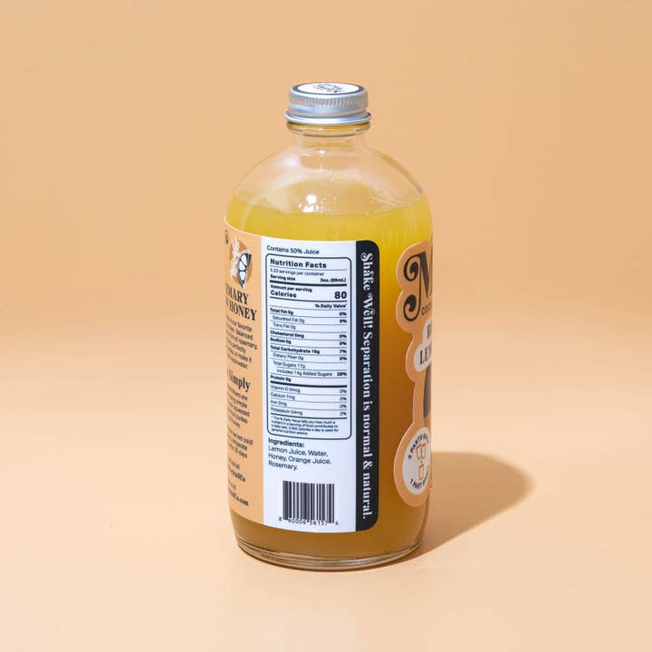 Mixly - Wholesale Cocktail Mix/Syrup - Rosemary Lemon Honey Mixer