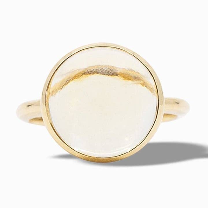 Rainbow Ring in Citrine for wholesale by Laura Foote Designs