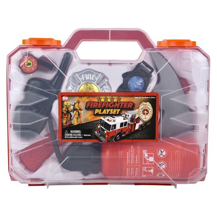 La Luna Bella - Toys - Wholesale Classic Toy - Kids - 6pc Firefighter Role Play Set LLB kids toys2