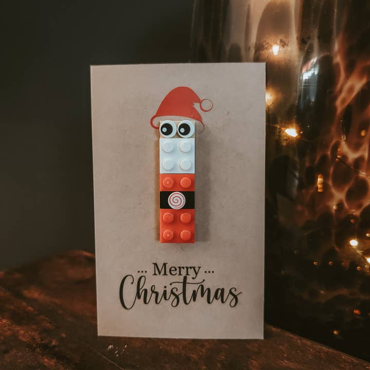 Brickstar Belgium – Engroshandel Julekort – Lego Julekort - Julemanden1