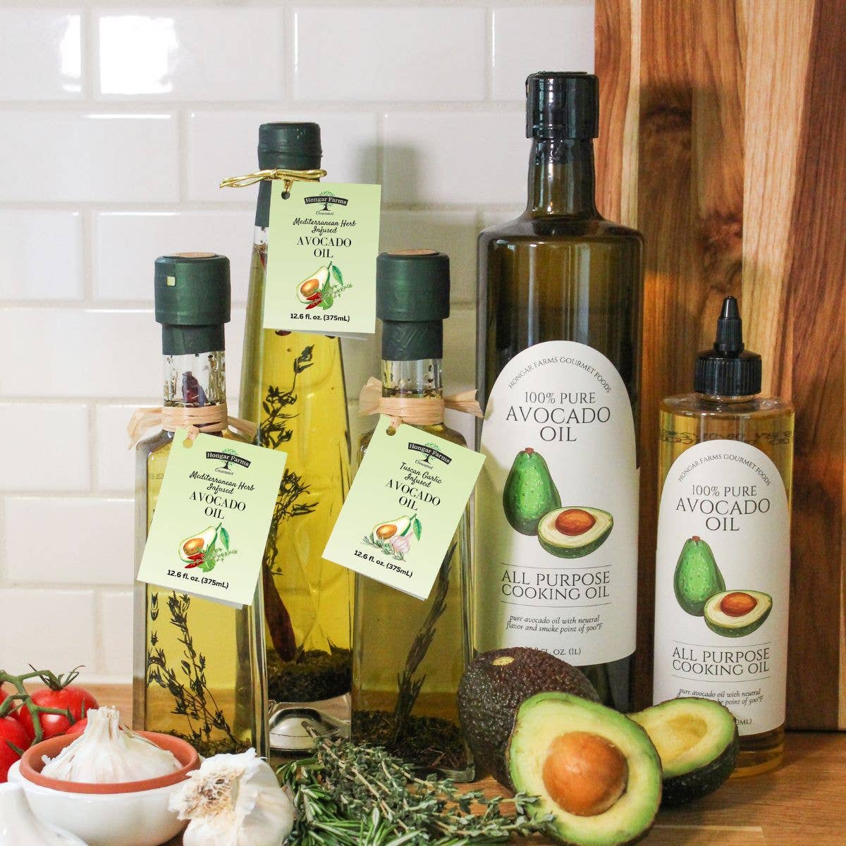 Hongar Farms - Wholesale Cooking Oil - Pure Avocado Oil – Smooth, Versatile (1000mL Dorica)2