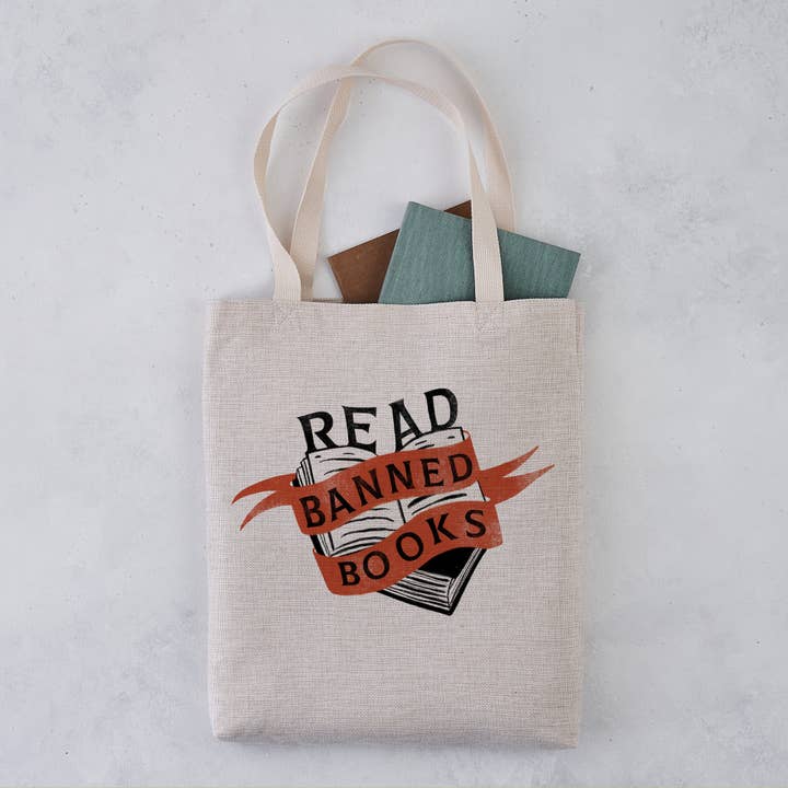 Bookishly – wholesale Tote bag – Unisex – Read Banned Books - Literature Tote Bag