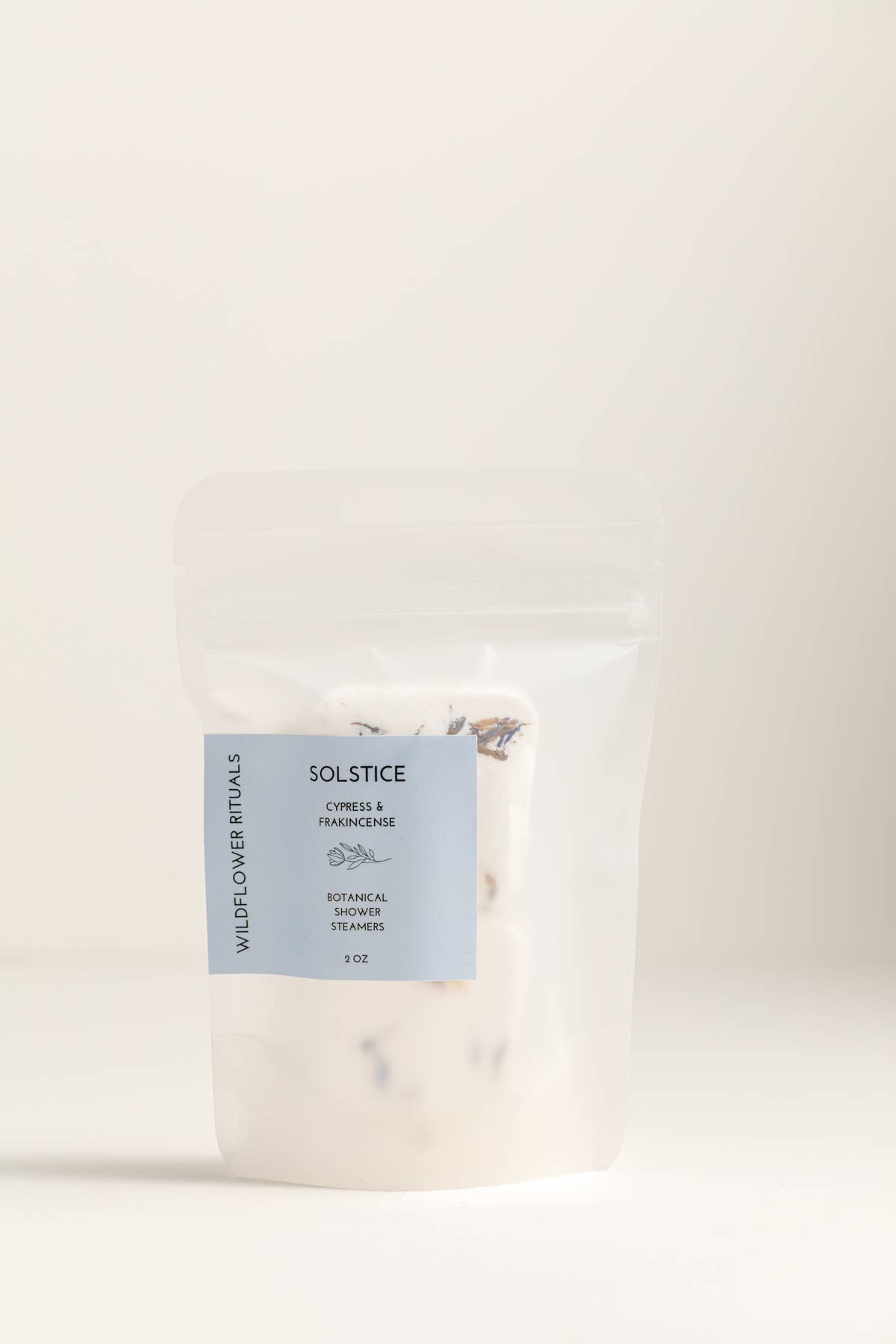 Wildflower Rituals - Wholesale Shower Steamer/Bomb - Solstice Botanical Shower Steamers - Cypress Frankincense3