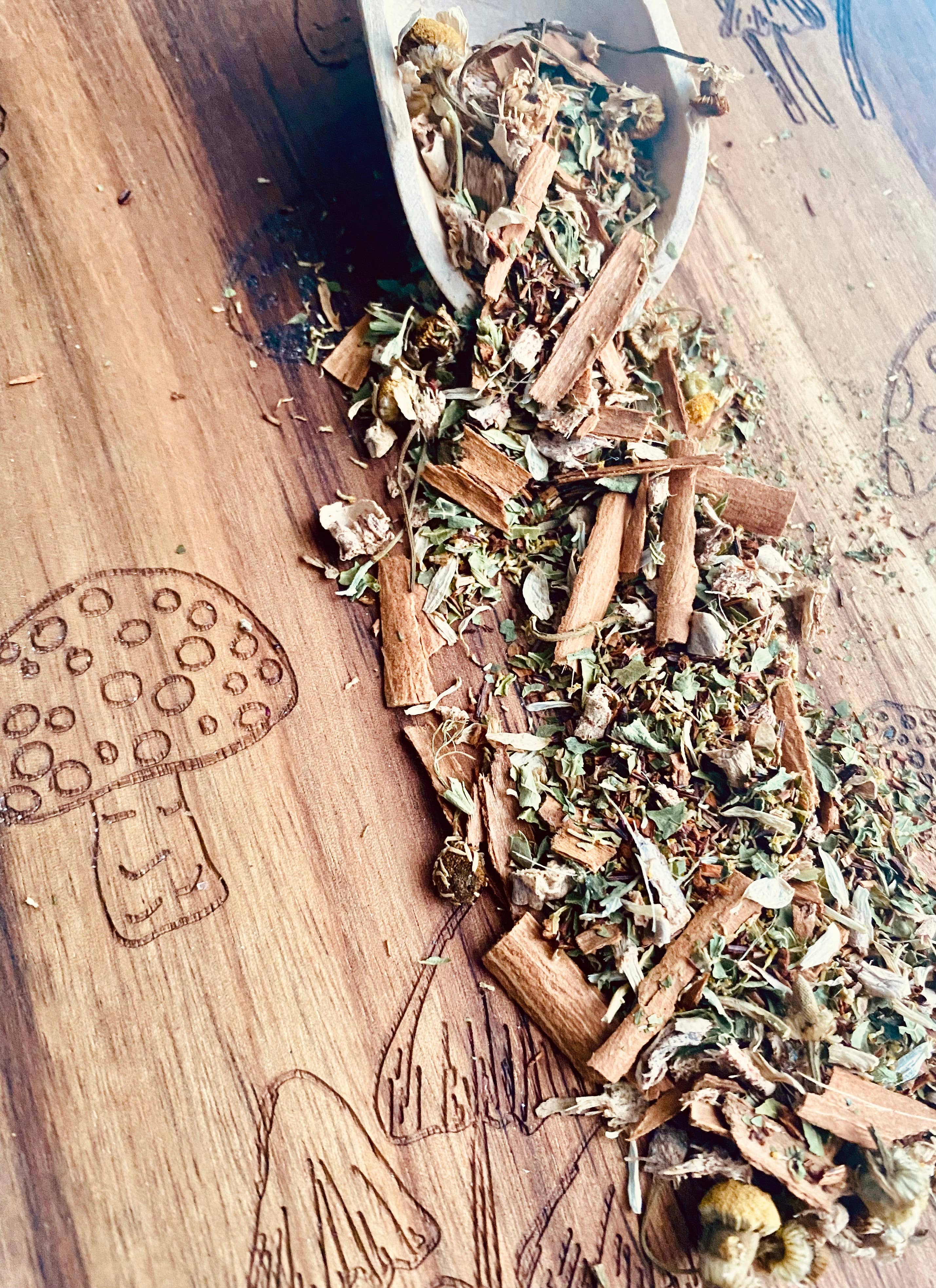 Birch Tea Co. - Wholesale Loose Tea - Tummy Tamer - Peppermint Loose Leaf Tea Blend2