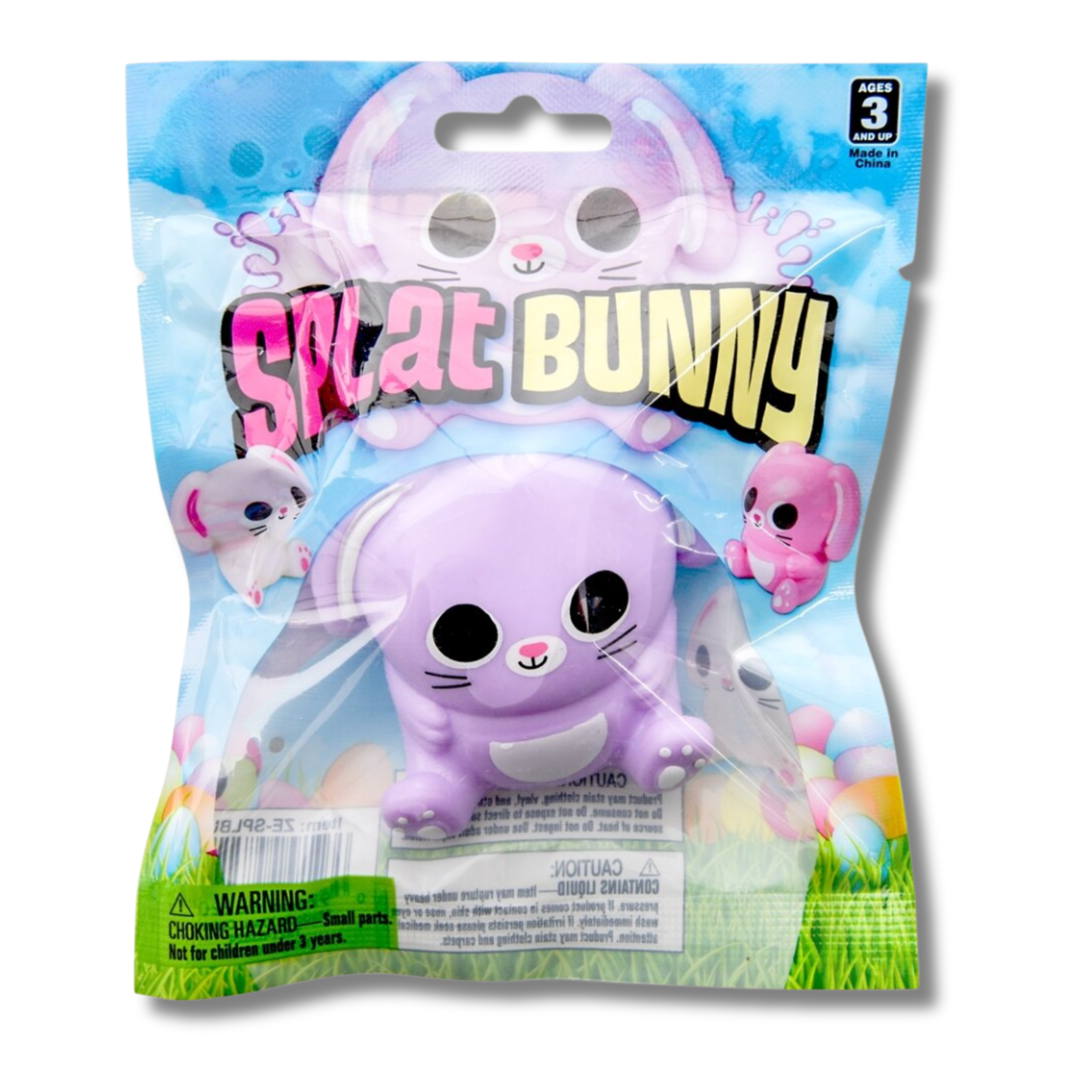 JSBlueRidge Toys - Wholesale Fidget Toy - Kids - Happy Bunny Fidget Sticky Splat Kids Toy- Assorted2