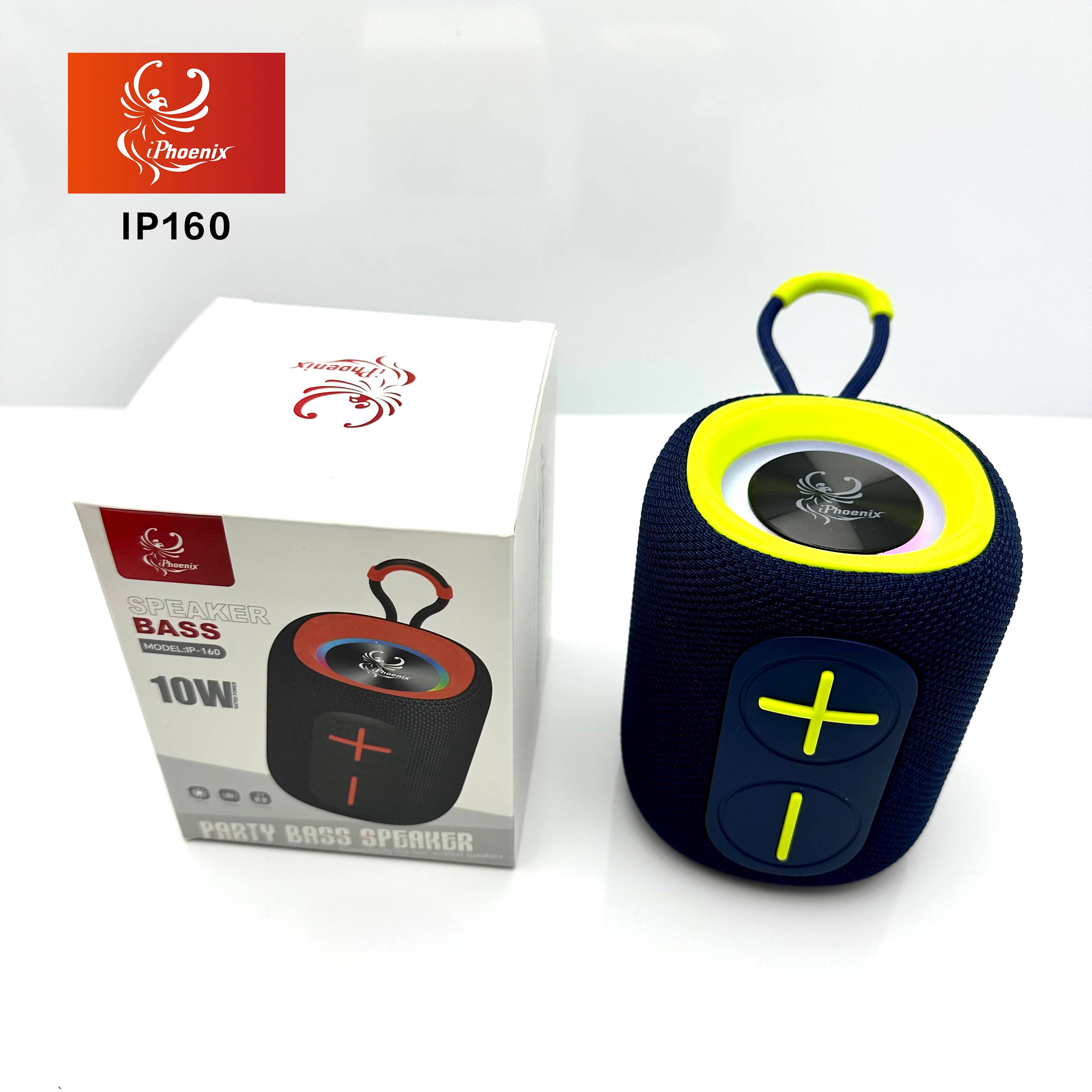 iPhoenix Technology Corporation - Wholesale Speakers - IP-160 Mini Portable 12 Hr Playtime 10W 1800mAh Speaker5