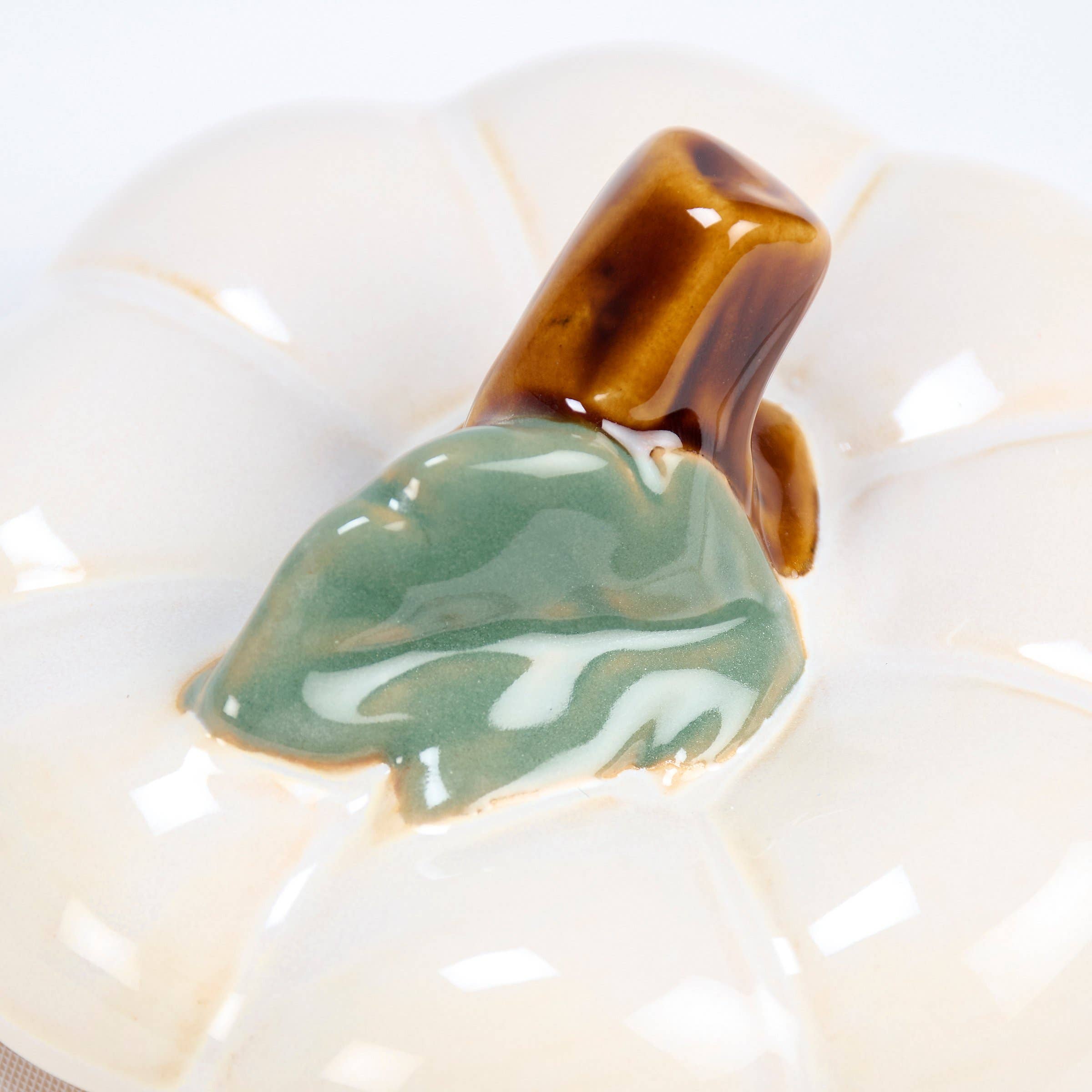 Primitives by Kathy - Wholesale Cookie Jar - Tall White Pumpkin Treat Jar3