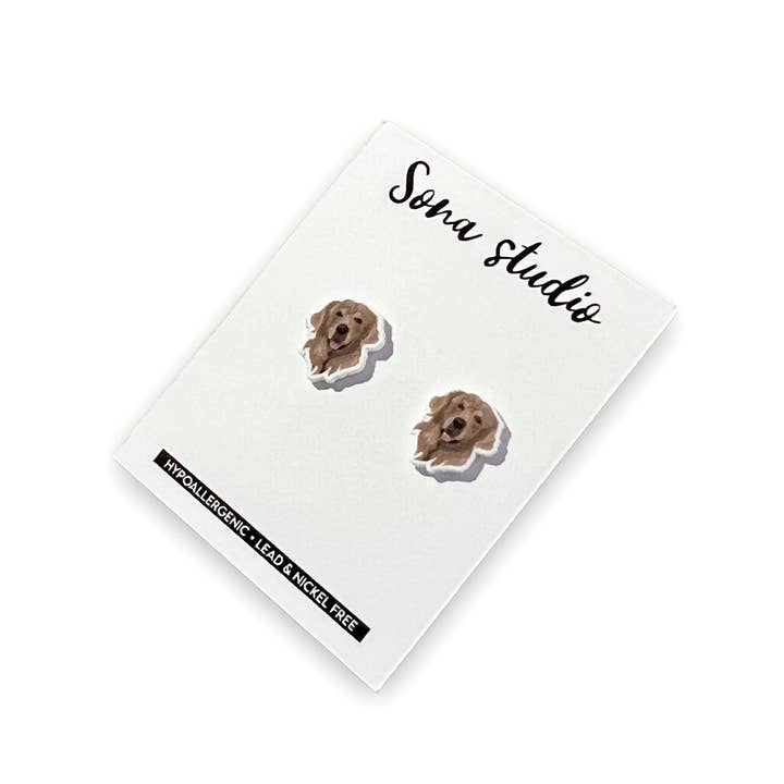 Sona Studio - Wholesale Stud/Post Earrings - Golden Earrings1