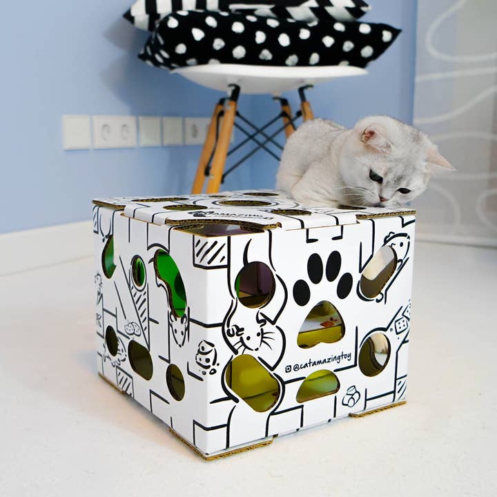 Cat Amazing - Wholesale Pet Toy - Cat - SLIDERS Interactive Cat Toy and Puzzle Feeder2