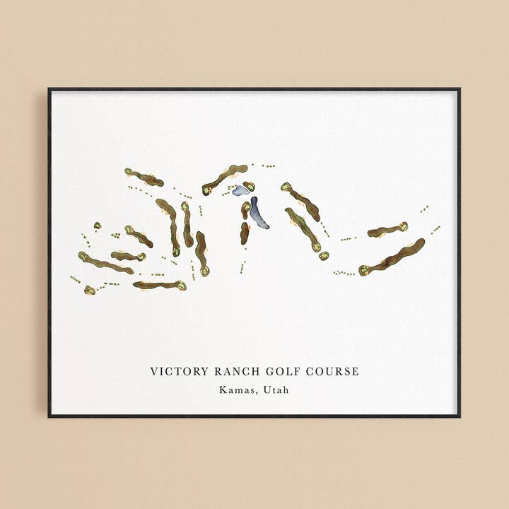Victory Ranch Golfplatz Druck für den Großhandel von ally aiken design