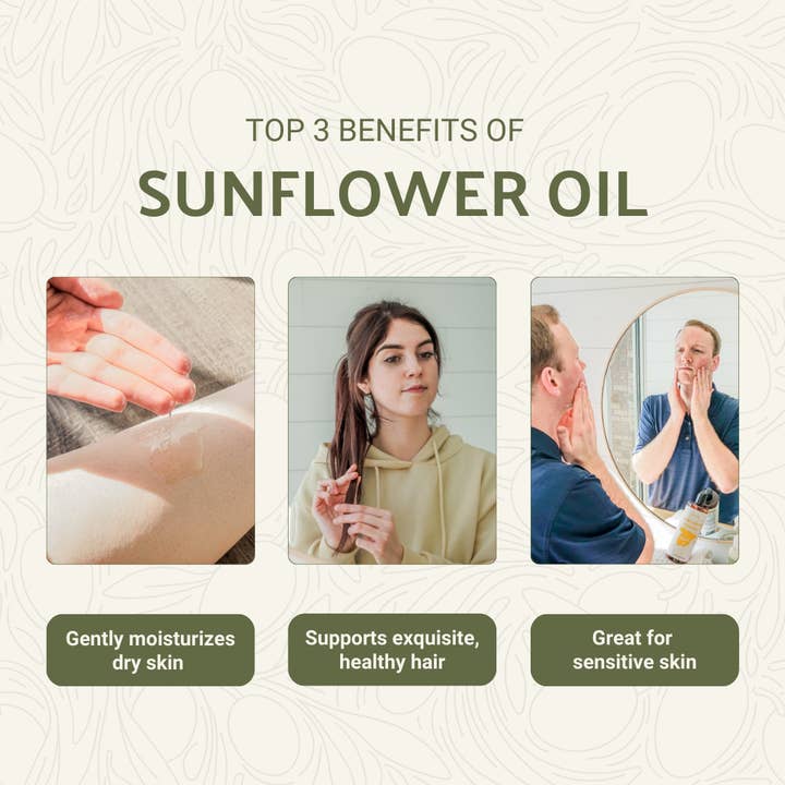 Nature Packaged - Wholesale Bath/Body Oil - Sunflower Carrier Oils - 100% Pure - Farm-Direct Sourcing5