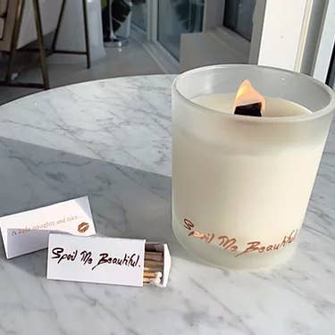 Sparks and Kisses Vegan Candle for wholesale by Spoil Me Beautiful Inc.