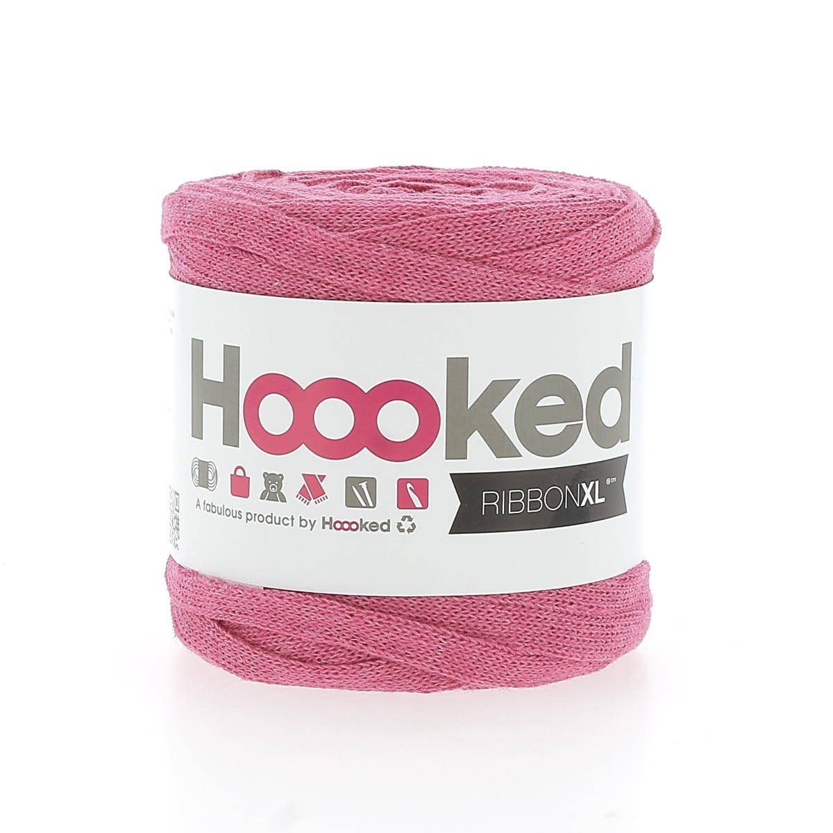 Hoooked Yarns - Vendita all'ingrosso Lana - Filo di tessuto riciclato Ribbon XL 125 g14