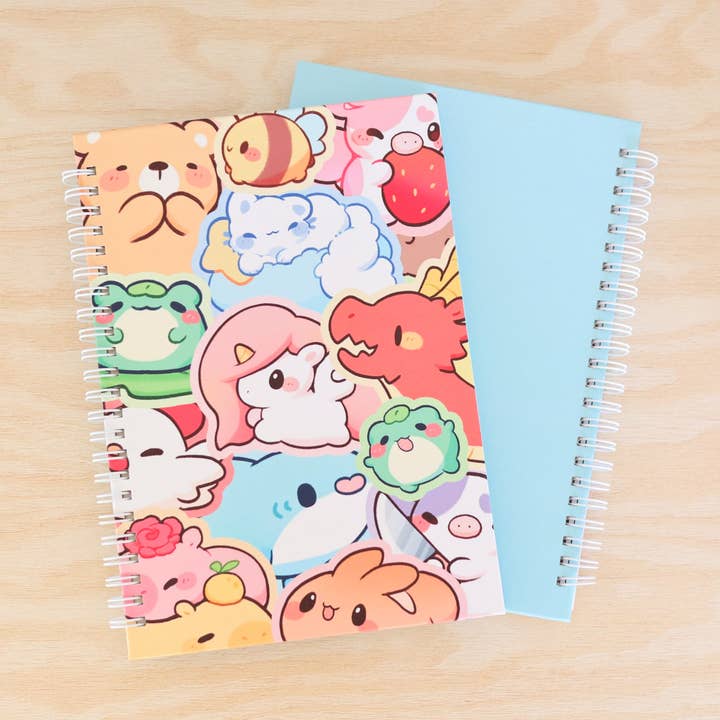 Character Reusable Sticker Book for wholesale by Fuwuffle