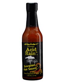 Acid Rain Scorpion Pepper Sauce for wholesale by Hungry Volcano