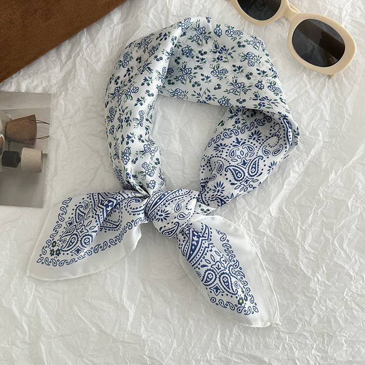 StyleGalX – wholesale Scarf – Women's – Neck Tie Square Scarf _AL-9311486