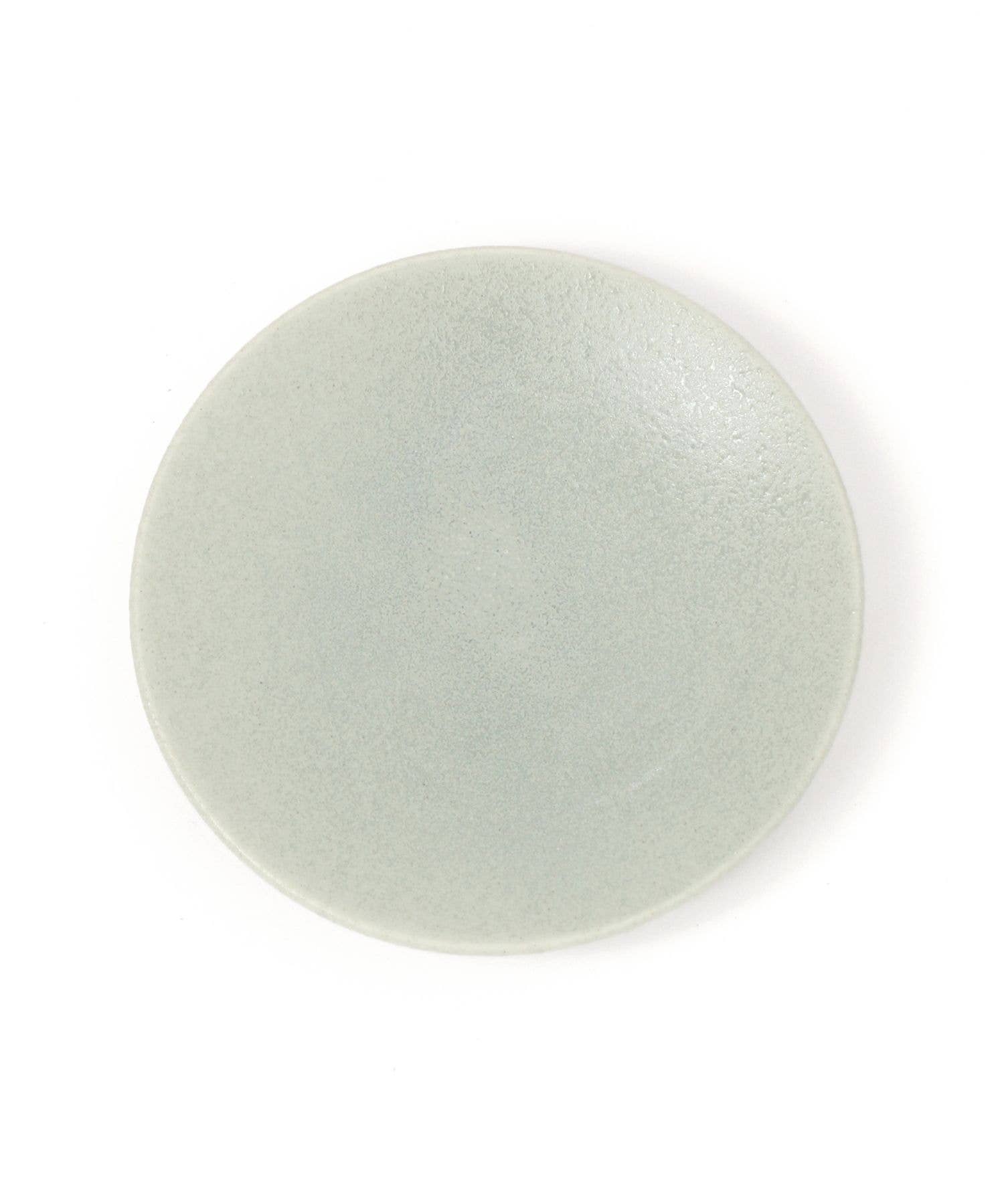 Light Blue Mino Ware "Obanzai" Mini Plate Moon for wholesale on Faire1