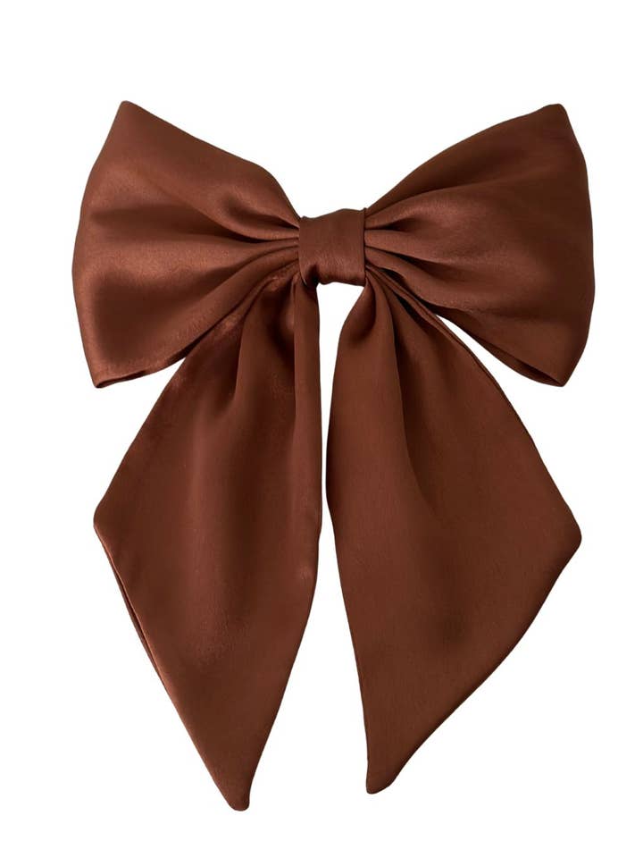 Fiocco per capelli - Marrone per la vendita all'ingrosso da parte di SYLKI