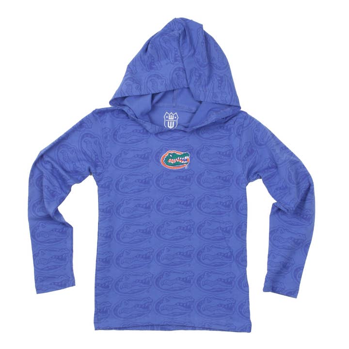 Florida Gators Youth Allover Print Hoodie for wholesale by Wes and Willy