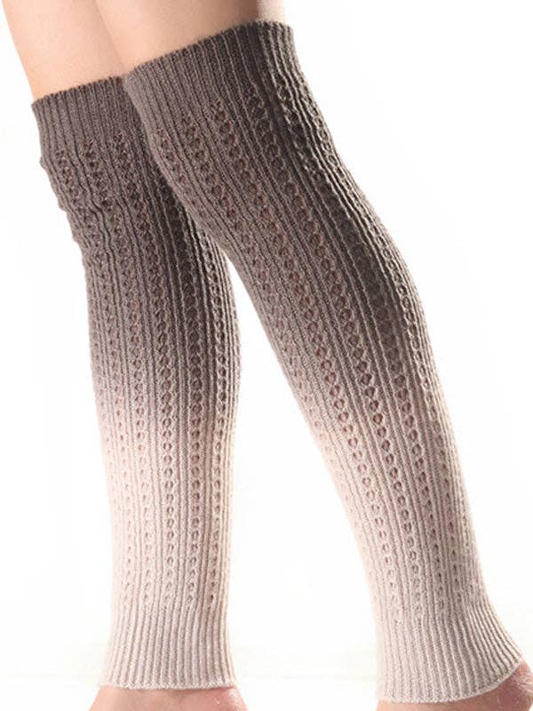 liqubit - Wholesale Socks - Women's - Bohemia 8 Colors Knitting Over Knee-high Stocking5