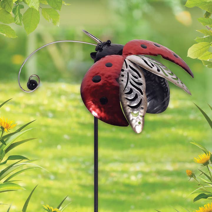 Nyckelpiga Spinner för wholesale av Sunset Vista Designs