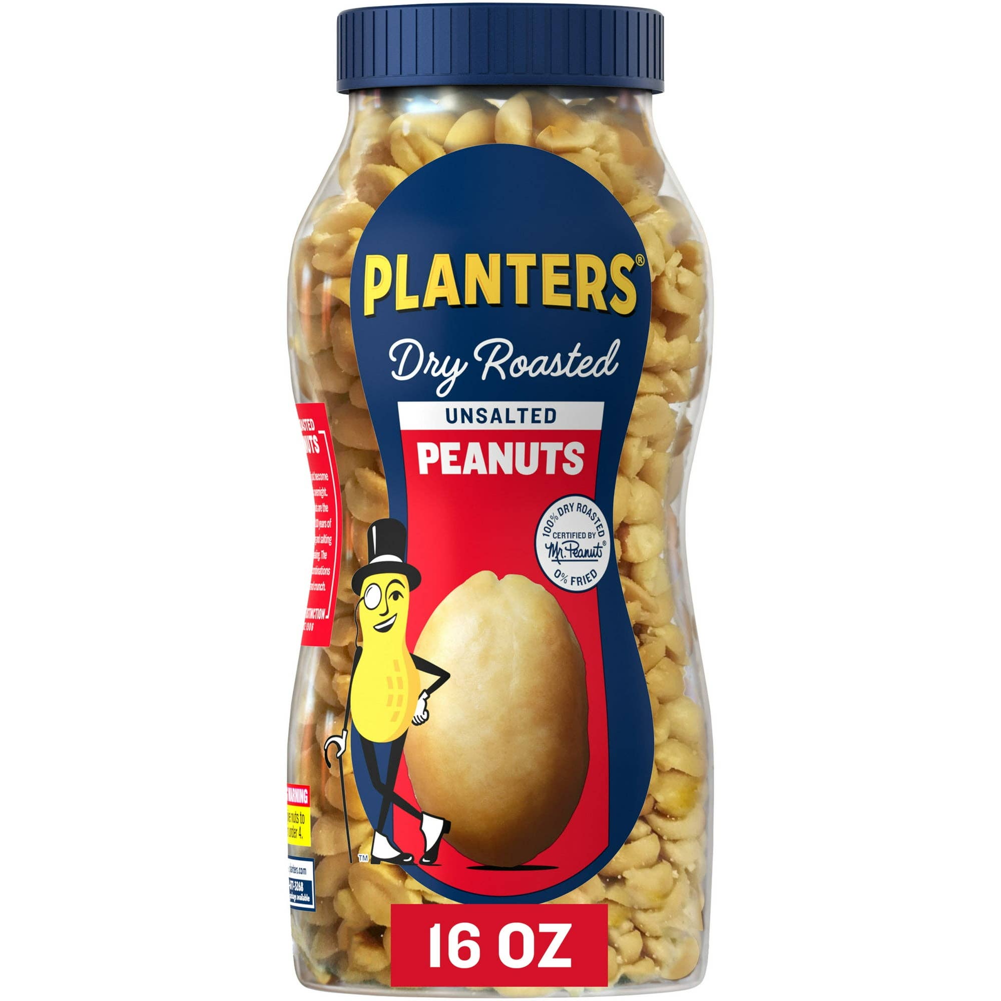 L&F Universal Goods - Wholesale Nuts - Planters Peanuts Dry Roasted Unsalted 12/16oz0
