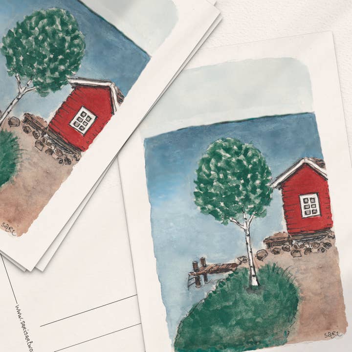 Cabaña de verano para venta al por mayor de Sari's ArtWork