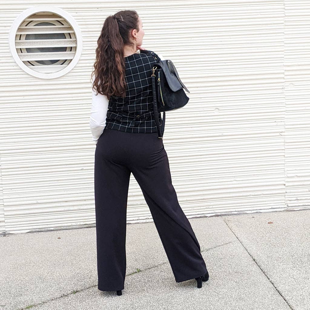 Super Bison – Kit de costura artesanal por atacado – Molde Calças Léon do 32 ao 5218