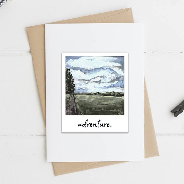 Tarjeta Polaroid Adventure para venta al por mayor de The Cranberry Finch