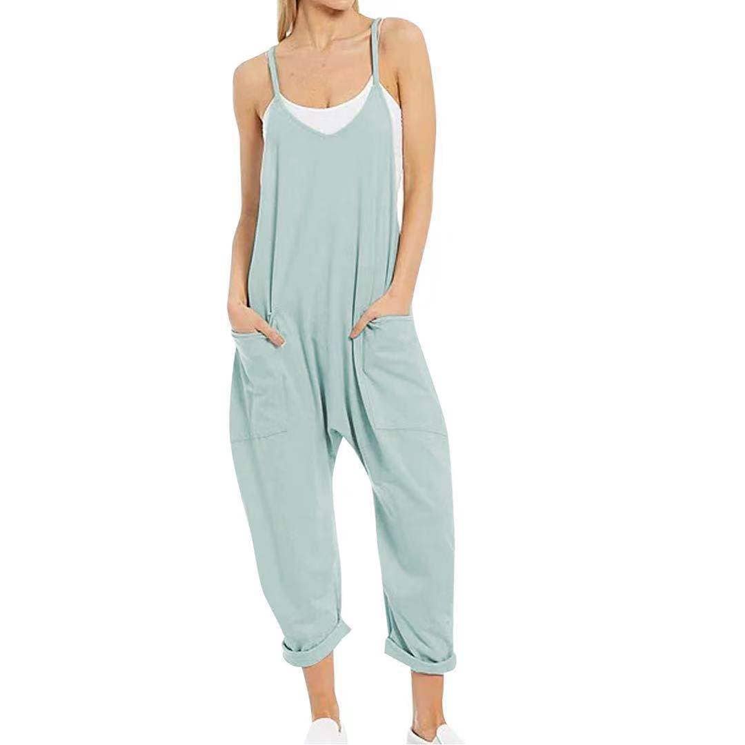 Rosa Clothing - Wholesale Jumpsuit - Women's - Solid Color Suspender Jumpsuit with Pockets17