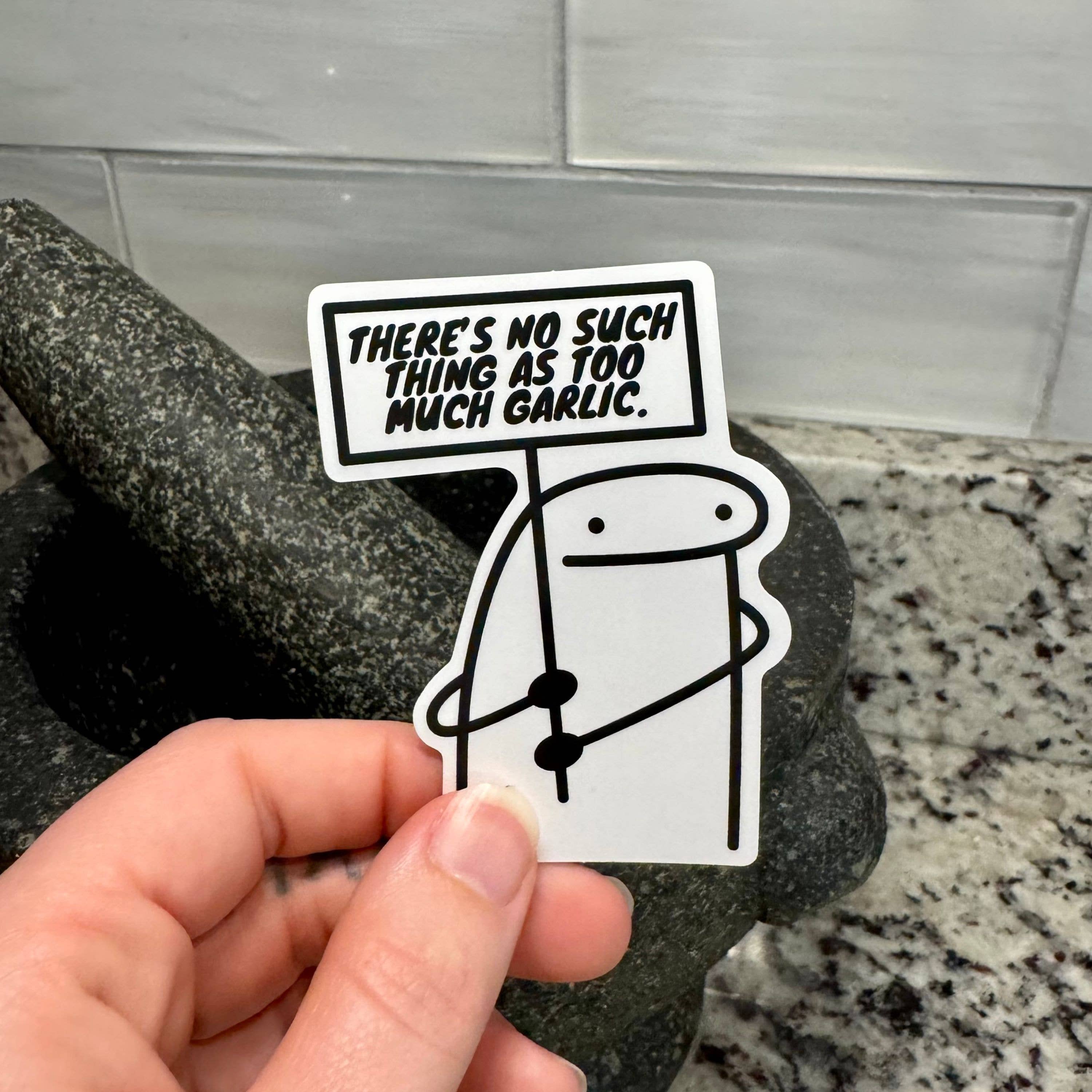 As Told By Ellie - Wholesale Sticker - Garlic Lover Sticker Foodie Culinary Chef Cooking Gifts4