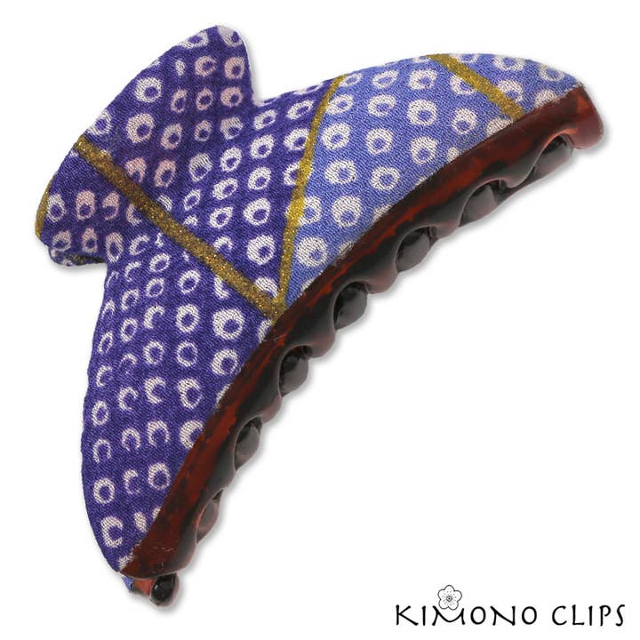 224- Lg Squeeze Shibori Denim för wholesale av Kimono Clips