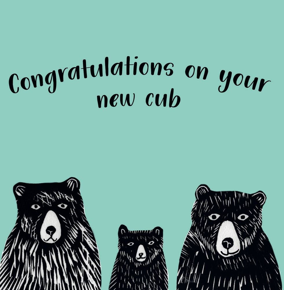 Design Smith - Wholesale Congratulations Card - NEW CUB - Blank Greetings card1