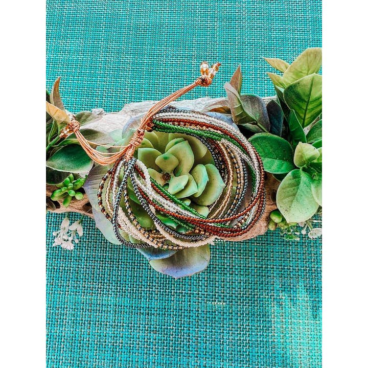 Her Best Foot Forward - Wholesale Beaded bracelet - Shanga Bracelet Collection25