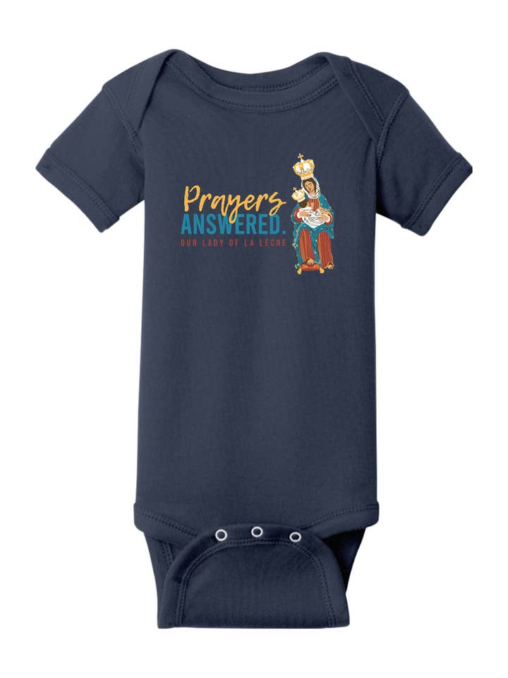 Sock Religious - Wholesale Bodysuit (Non-Footed) - Baby - Our Lady of La Leche Onesie9